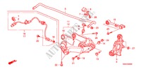 REAR LOWER ARM for Honda CR-V ELEGANCE/LIFESTYLE 5 Doors 6 speed manual 2010