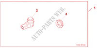 SENS & ADAPTOR NORMAL for Honda CR-V DIESEL 2.2 ES 5 Doors 5 speed automatic 2010