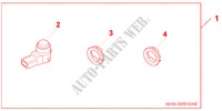 SENS & ADAPTOR NORMAL for Honda CR-V DIESEL 2.2 COMFORT 5 Doors 6 speed manual 2010