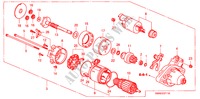 STARTER MOTOR(DENSO)(2.4L ) for Honda CR-V RV-I 5 Doors 6 speed manual 2010