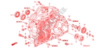 TORQUE CONVERTER CASE(2.4 L) for Honda CR-V EXECUTIVE 5 Doors 5 speed automatic 2010