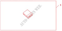 USB ADAPTER for Honda CR-V EXECUTIVE 5 Doors 6 speed manual 2009