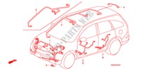 WIRE HARNESS(RH)(2) for Honda CR-V EX 5 Doors 6 speed manual 2009