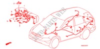 WIRE HARNESS(RH)(4) for Honda CR-V DIESEL 2.2 EX 5 Doors 6 speed manual 2009