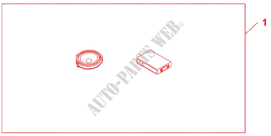 BASS SYSTEM for Honda CR-V ES 5 Doors 6 speed manual 2010