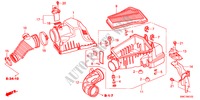 AIR CLEANER(DIESEL) for Honda CR-V DIESEL 2.2 EX 5 Doors 6 speed manual 2011