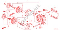 AIR CONDITIONER(COMPRESSO R)(DIESEL) for Honda CR-V DIESEL 2.2 ES 5 Doors 5 speed automatic 2011