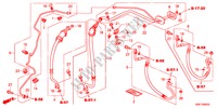 AIR CONDITIONER(HOSES/PIP ES)(LH)(2.0L)(2.4L) for Honda CR-V RV-I 5 Doors 6 speed manual 2011