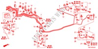 BRAKE LINES(2.0L)(2.4L)(L H)(1) for Honda CR-V ELEGANCE 5 Doors 5 speed automatic 2011