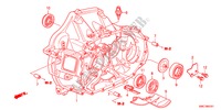 CLUTCH CASE(2.4L) for Honda CR-V RV-SI 5 Doors 6 speed manual 2011