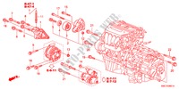ENGINE MOUNTING BRACKET(2 .4L) for Honda CR-V 2.4 ELEGANCE 5 Doors 6 speed manual 2011