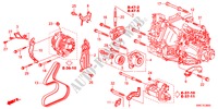 ENGINE MOUNTING BRACKET(D IESEL) for Honda CR-V DIESEL 2.2 ELEGANCE 5 Doors 6 speed manual 2011