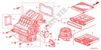 HEATER BLOWER(LH) for Honda CR-V DIESEL 2.2 EXECUTIVE 5 Doors 6 speed manual 2011