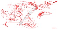INSTRUMENT PANEL GARNISH( PASSENGER SIDE)(LH) for Honda CR-V ELEGANCE 5 Doors 6 speed manual 2011