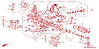 P.S. GEAR BOX(EPS)(RH) for Honda CR-V EX 5 Doors 6 speed manual 2011