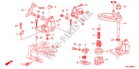 SHIFT ARM/SHIFT LEVER(2.0 L)(2.4L) for Honda CR-V S 5 Doors 6 speed manual 2011