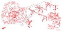 SHIFT FORK/SHIFT HOLDER(2 .0L)(2.4L) for Honda CR-V ES 5 Doors 6 speed manual 2011
