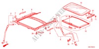 SLIDING ROOF for Honda CR-V 2.4 EXECUTIVE 5 Doors 5 speed automatic 2011