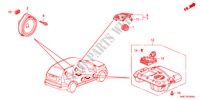 SPEAKER for Honda CR-V ELEGANCE 5 Doors 6 speed manual 2011