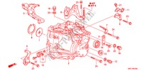 TRANSMISSION CASE(2.0L)(2 .4L) for Honda CR-V RV-I 5 Doors 6 speed manual 2011