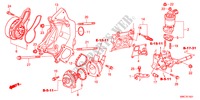 WATER PUMP(2.4L) for Honda CR-V 2.4 EXECUTIVE 5 Doors 6 speed manual 2011