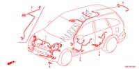 WIRE HARNESS(LH)(2) for Honda CR-V DIESEL 2.2 ELEGANCE 5 Doors 6 speed manual 2011