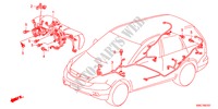 WIRE HARNESS(RH)(4) for Honda CR-V ES 5 Doors 6 speed manual 2011