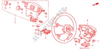 STEERING WHEEL (SRS) for Honda CITY EXI-S 4 Doors 4 speed automatic 2003