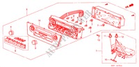 AUTO AIR CONDITIONER CONTROL (RH) for Honda LEGEND LEGEND 4 Doors 4 speed automatic 2000