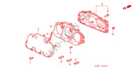 METER COMPONENTS (NS) for Honda LEGEND LEGEND 4 Doors 4 speed automatic 2004