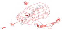 AIR CONDITIONER(SENSOR) for Honda PILOT EX 5 Doors 5 speed automatic 2011