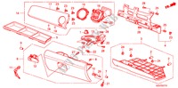 INSTRUMENT PANEL GARNISH( PASSENGER SIDE) for Honda PILOT EX 5 Doors 5 speed automatic 2011