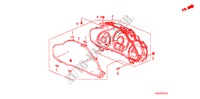 METER COMPONENTS(NS) for Honda PILOT EX-L 5 Doors 5 speed automatic 2009