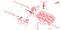 VALVE/ROCKER ARM(REAR) for Honda PILOT TOURING 5 Doors 5 speed automatic 2010