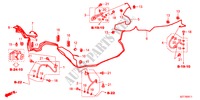 BRAKE LINES(VSA)(RH) for Honda CR-Z BASE 3 Doors 6 speed manual 2011