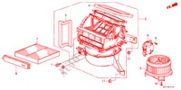 HEATER BLOWER(LH) for Honda CR-Z BASE 3 Doors 6 speed manual 2011