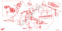 P.S. GEAR BOX(EPS)(RH) for Honda CR-Z BASE 3 Doors 6 speed manual 2011