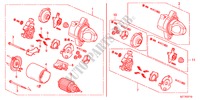 STARTER MOTOR(MITSUBA) for Honda CR-Z THIS IS 3 Doors 6 speed manual 2011