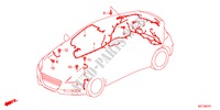 WIRE HARNESS(1)(RH) for Honda CR-Z BASE 3 Doors 6 speed manual 2011