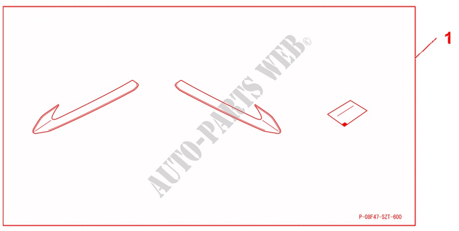 AIR INTAKE GARN for Honda CR-Z THIS IS 3 Doors 6 speed manual 2011