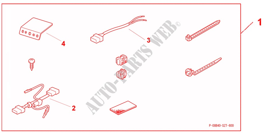 HDD NAVI ATT for Honda CR-Z THIS IS 3 Doors 6 speed manual 2011