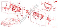 AUDIO UNIT(1CD) for Honda ACCORD 2.4 LX 4 Doors 5 speed manual 2011
