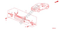 AUDIO UNIT(NAVIGATION) for Honda ACCORD 3.5 EX 4 Doors 5 speed automatic 2011