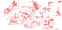 CONTROL UNIT(CABIN)(1) for Honda ACCORD 2.4 LX 4 Doors 5 speed manual 2009