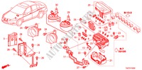 CONTROL UNIT(ENGINE ROOM) (1)(L4) for Honda ACCORD 2.4 LX 4 Doors 5 speed manual 2008