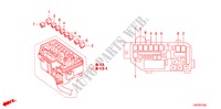 CONTROL UNIT(ENGINE ROOM) (2) for Honda ACCORD 2.4 EX 4 Doors 5 speed automatic 2010