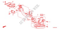 RESONATOR CHAMBER(L4) for Honda ACCORD 2.4 LX 4 Doors 5 speed automatic 2010