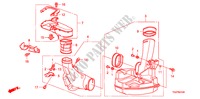 RESONATOR CHAMBER(V6) for Honda ACCORD 3.5 LX 4 Doors 5 speed automatic 2011