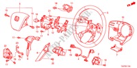 STEERING WHEEL(SRS) for Honda ACCORD 2.4 LX 4 Doors 5 speed automatic 2011
