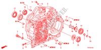 TORQUE CONVERTER CASE(L4) for Honda ACCORD 2.4 LX 4 Doors 5 speed automatic 2008